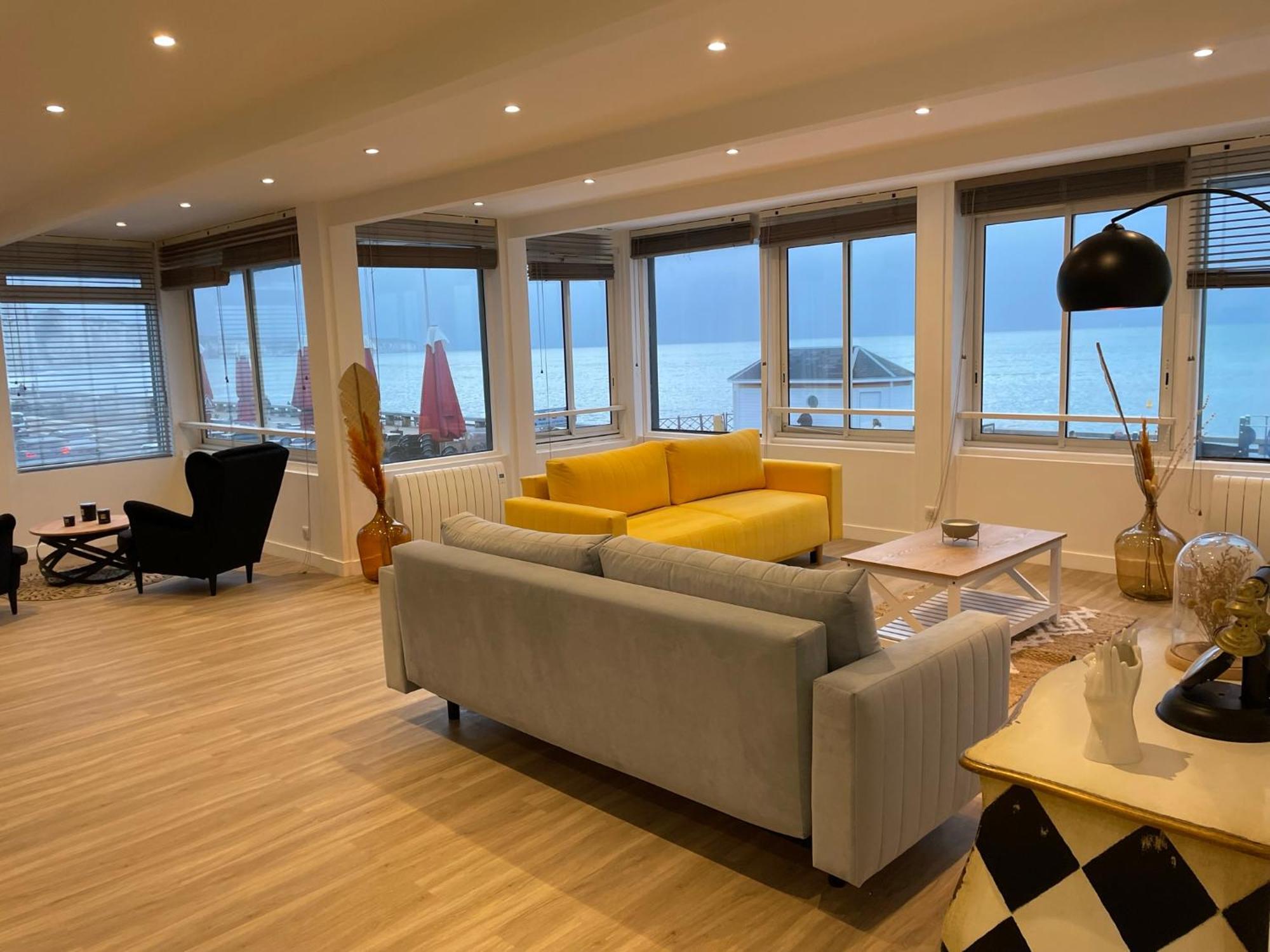Les Gites Panorama Et Perle Vue Mer Fécamp Habitación foto